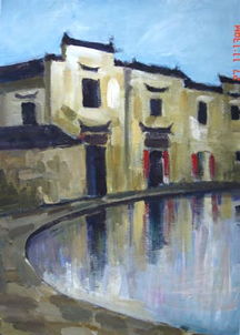 05級藝術(shù)設(shè)計專業(yè)a班皖南風景寫生作品集