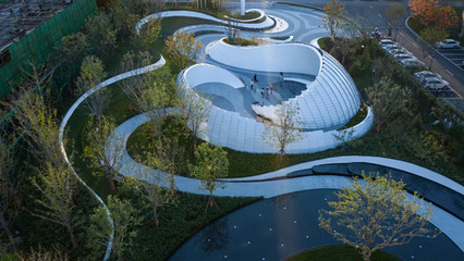 大華·天津流線藝術公園 / 廣畝景觀 – 融合景觀與藝術的生態(tài)空間